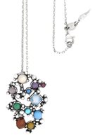 Pendentif Giovanni Raspini Femme Cocktail in Argent 12526